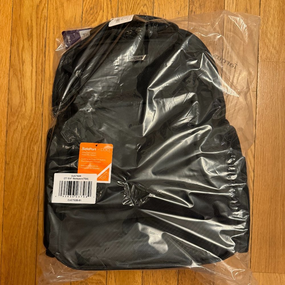 BRAND NEW Targus 15.6" Corporate Traveler Backpack (Model No. CUCT02B)